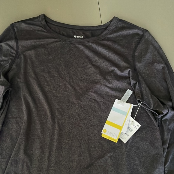 Zella Liana Long Sleeve Recycled Blend Performance T-Shirt - Picture 3 of 6